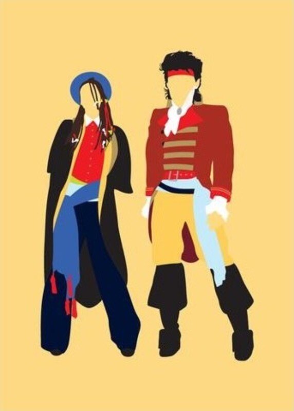 Fashion Vs Music New Romantic Card