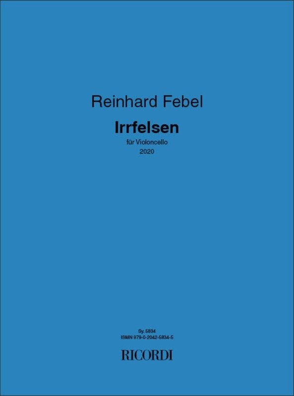 Febel - Irrfelsen for Cello