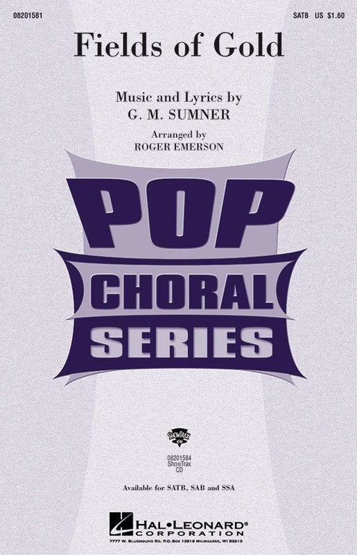 Fields of Gold SATB
