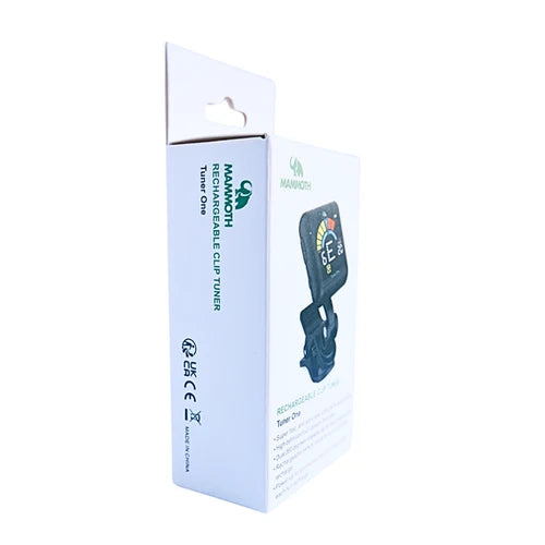 Mammoth Tuner One Rechargeable Clip-On Tuner