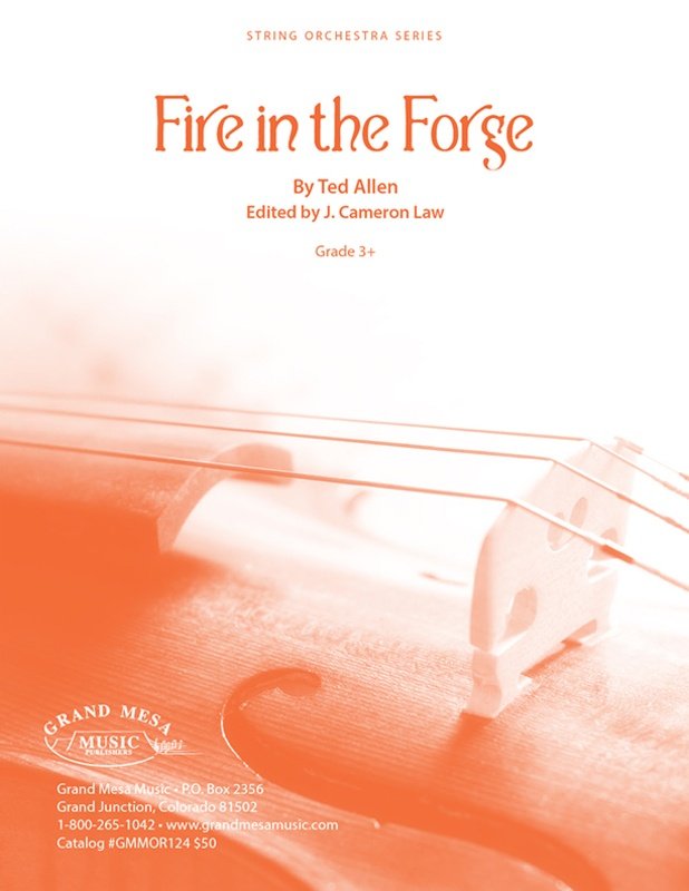 Fire in the Forge for String Orchestra So3.5 Score