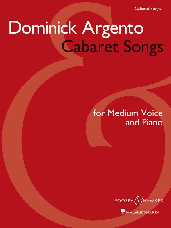 Five Cabaret Songs Medium Voice/Piano