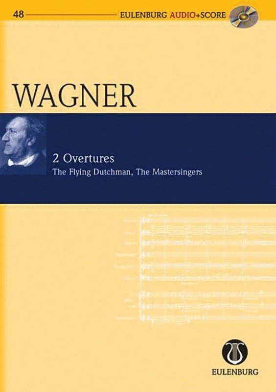 Flying Dutchman/Mastersingers Study Score Bk/Cd