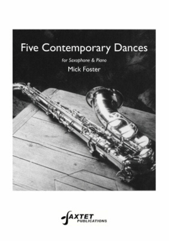 Foster - Five Contemporary Dances Sax/Piano