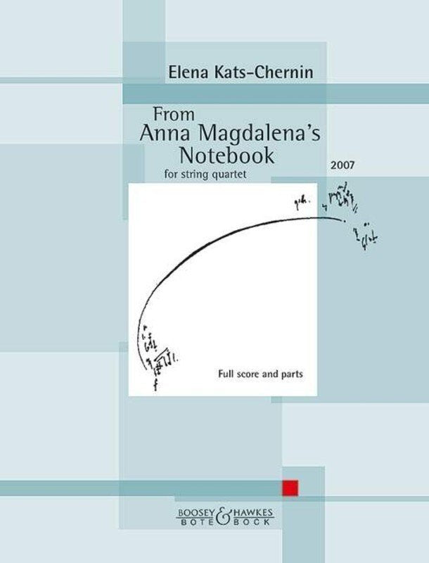 From Anna Magdalenas Notebook String Quartet Sc/Pts