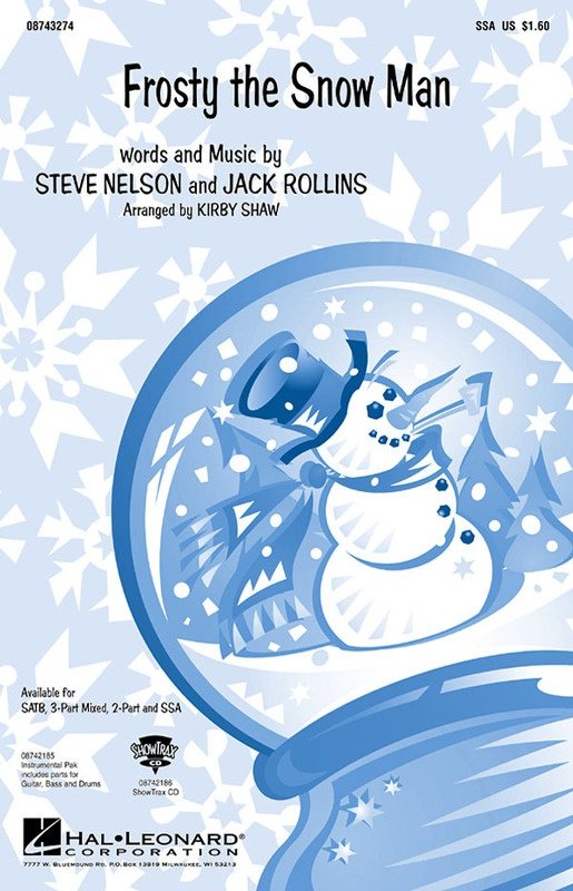 Frosty the Snow Man SSA