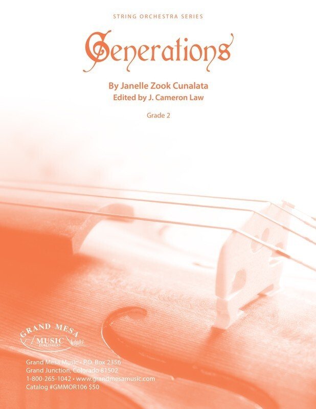 Generations for String Orchestra So2 Sc/Pts