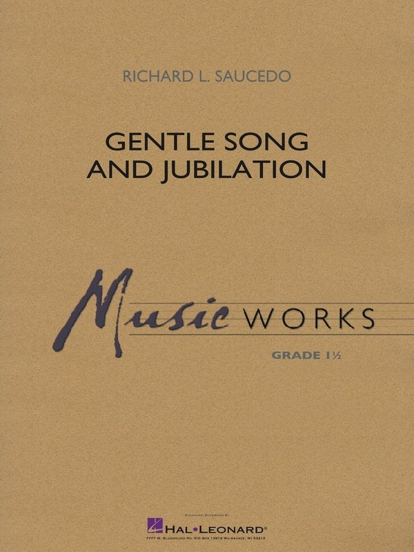 Gentle Song and Jubilation Cb1.5 Sc/Pts