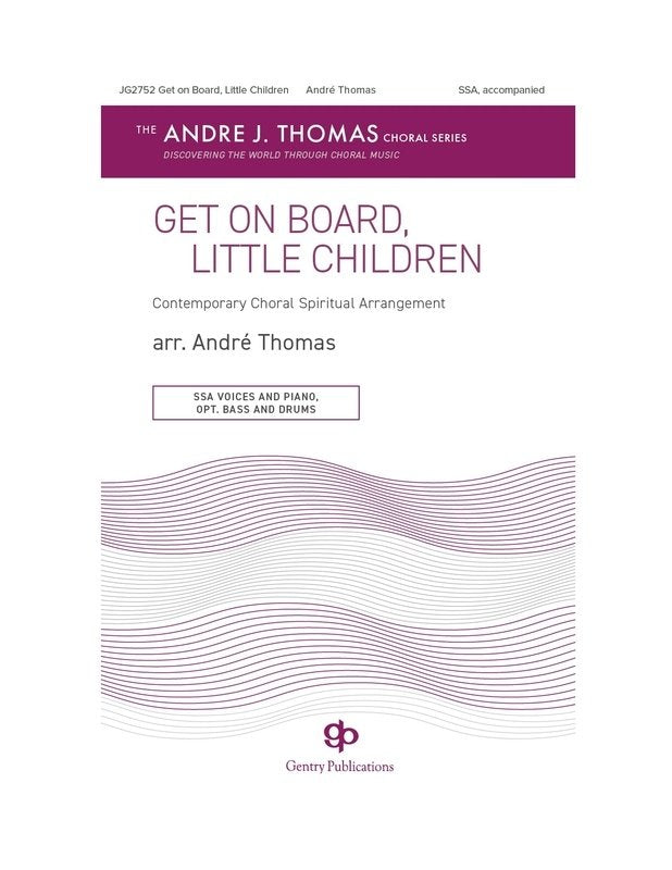 Get on Board Little Children Ssa/Piano (Pod)