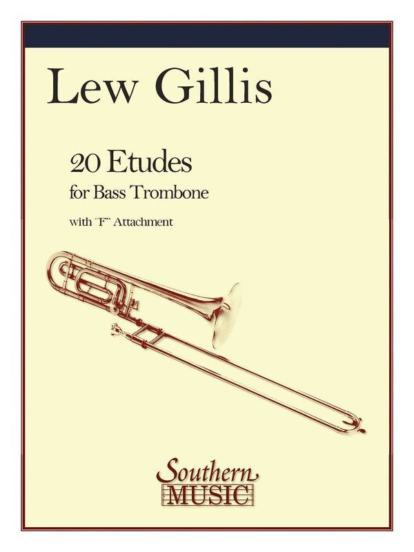 Gillis - 20 Etudes for Bass Trombone (Pod)