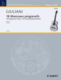 Giuliani - 18 Progressive Pieces Op 51 Guitar