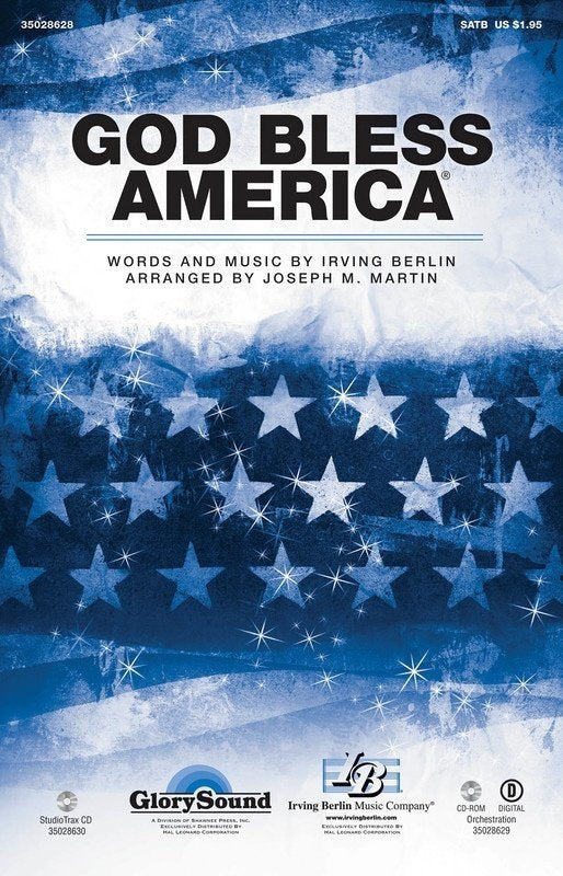 God Bless America Studiotrax CD