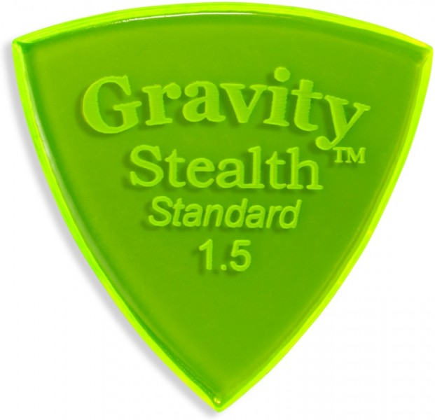 Gravity Picks Stealth Standard 2 mm Polished Blue