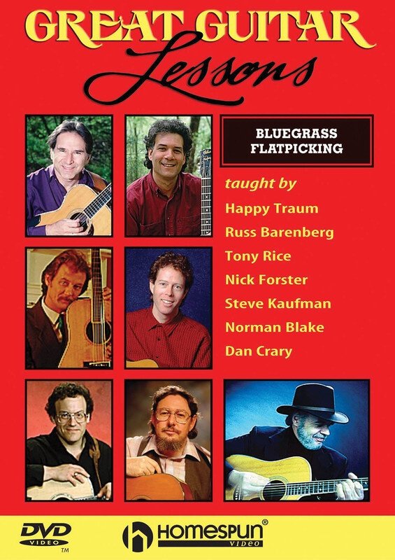 Great Guitar Lessons Bluegrass Flatpicking DVD