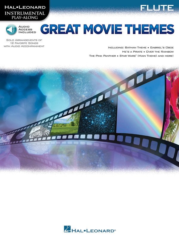 Great Movie Themes Flute Bk/Ola