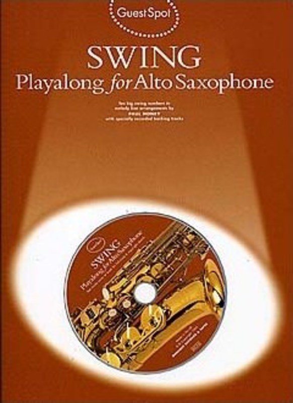Guest Spot Swing Playalong Alto Sax Bk/Ola