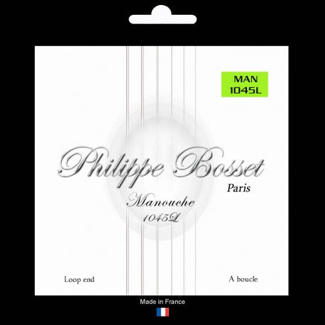 Philippe Bosset Manouche : Gypsy Jazz - Loop End Light gauge : 011 015 024 028 037 045