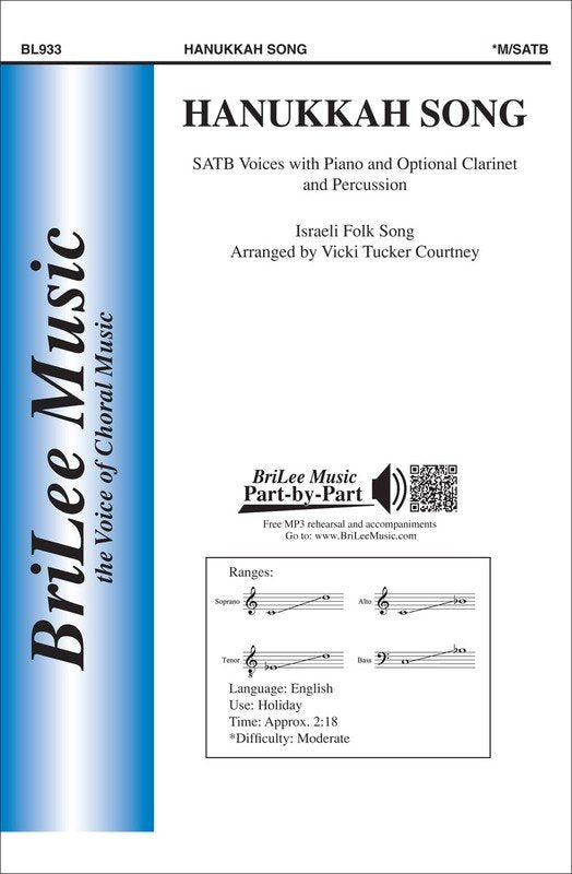 Hanukkah Song SATB