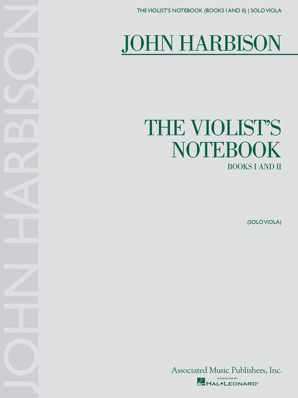 Harbison - Violists Notebook Bks 1&2 Solo Viola