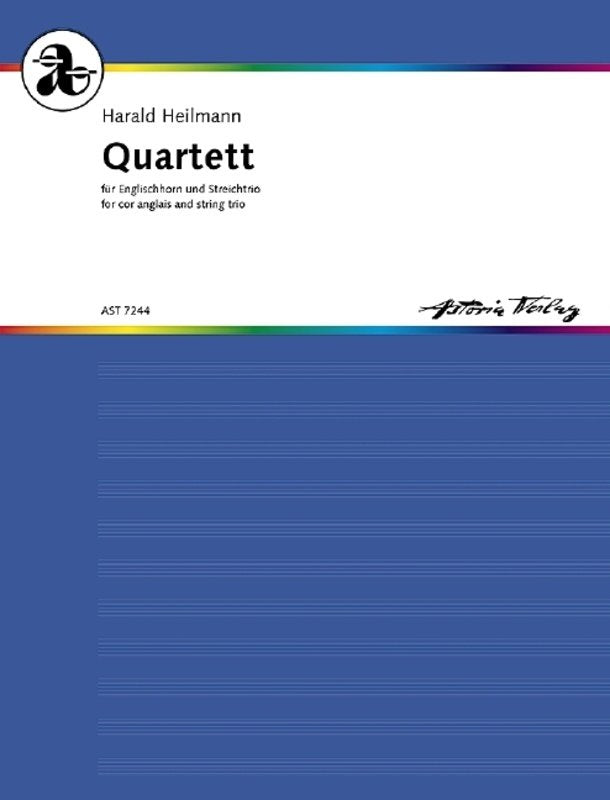 Heilmann - Quartet Op 131 Cor Anglais/String Trio
