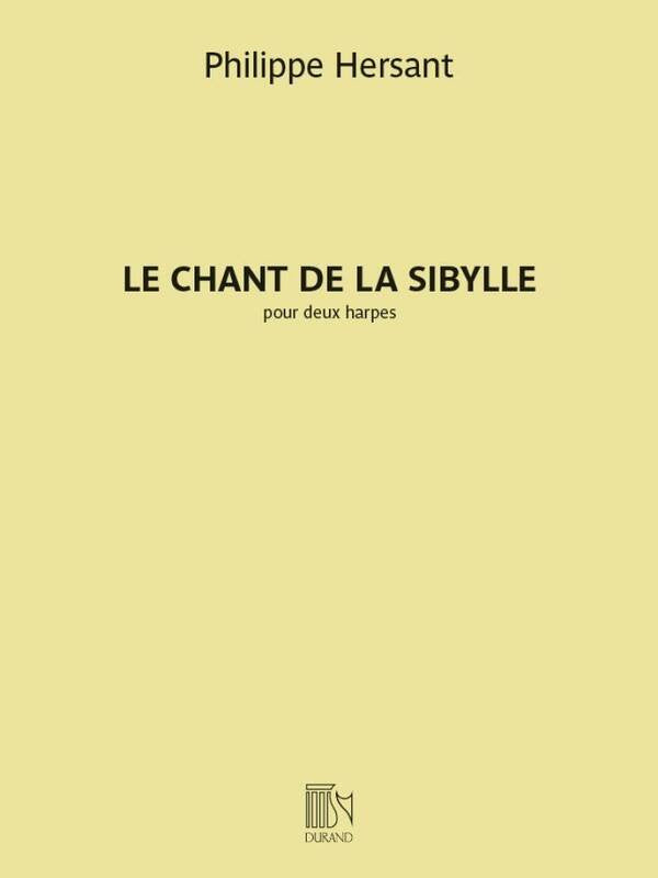 Hersant - Le Chant De La Sibylle for 2 Harps