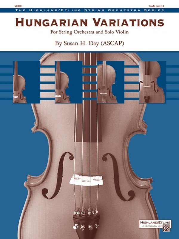 Hungarian Variations for String Orchestra So3 Full Score
