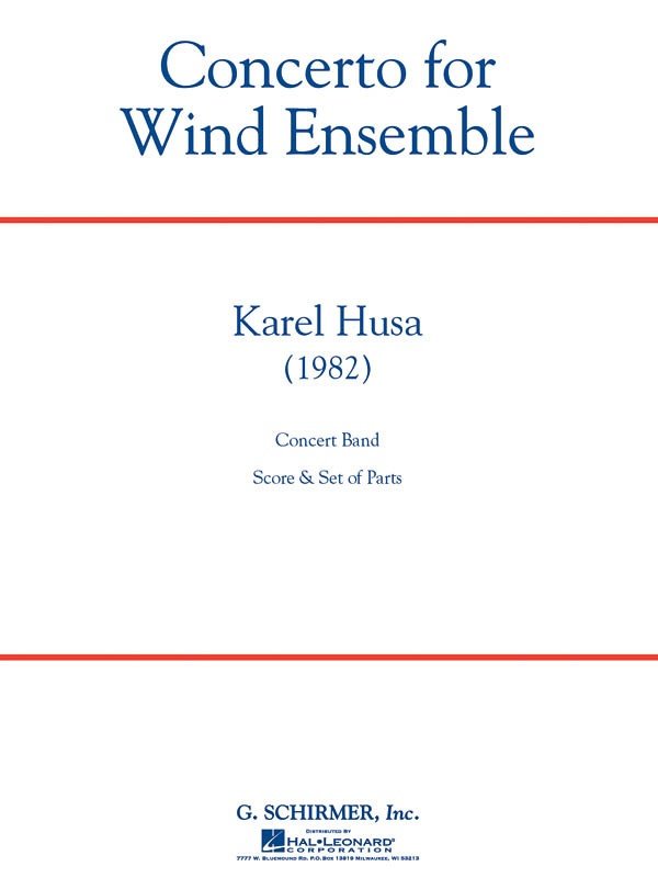 Husa - Concerto for Wind Ensemble Cb6 Sc/Pts