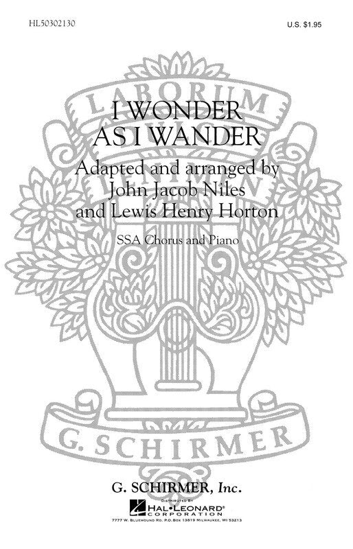 I Wonder As I Wander SSA