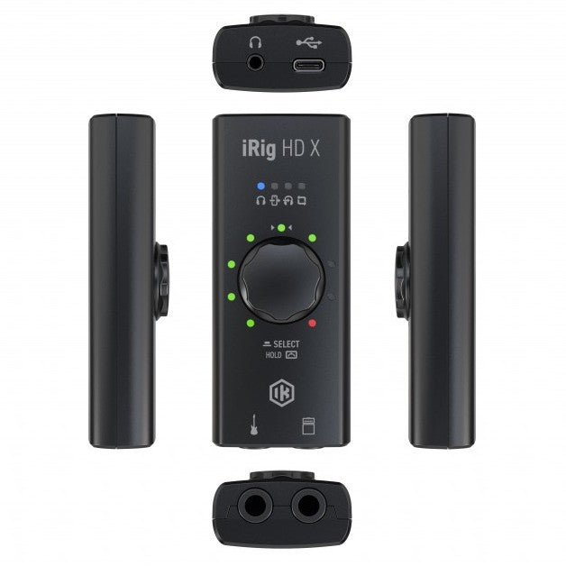 IK iRig HD X Ultimate Guitar Experience. Anywhere.