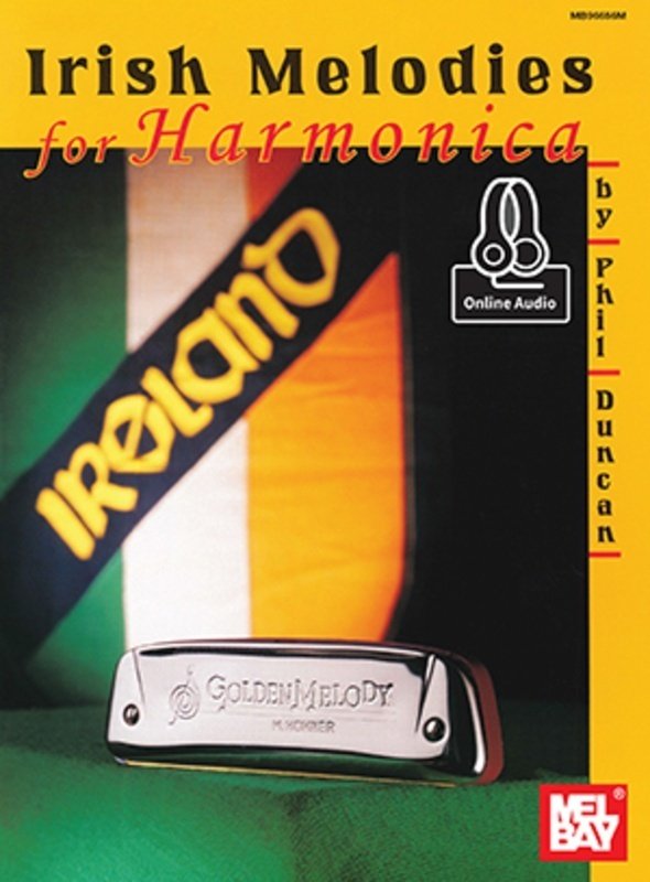 Irish Melodies for Harmonica Bk/Oa