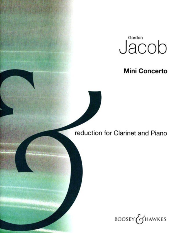 Jacob - Mini Concerto for Clarinet/Piano