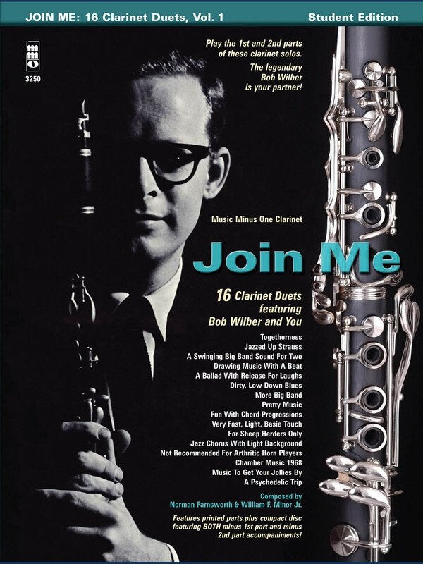 Join Me 16 Clarinet Duets Bk/Cd