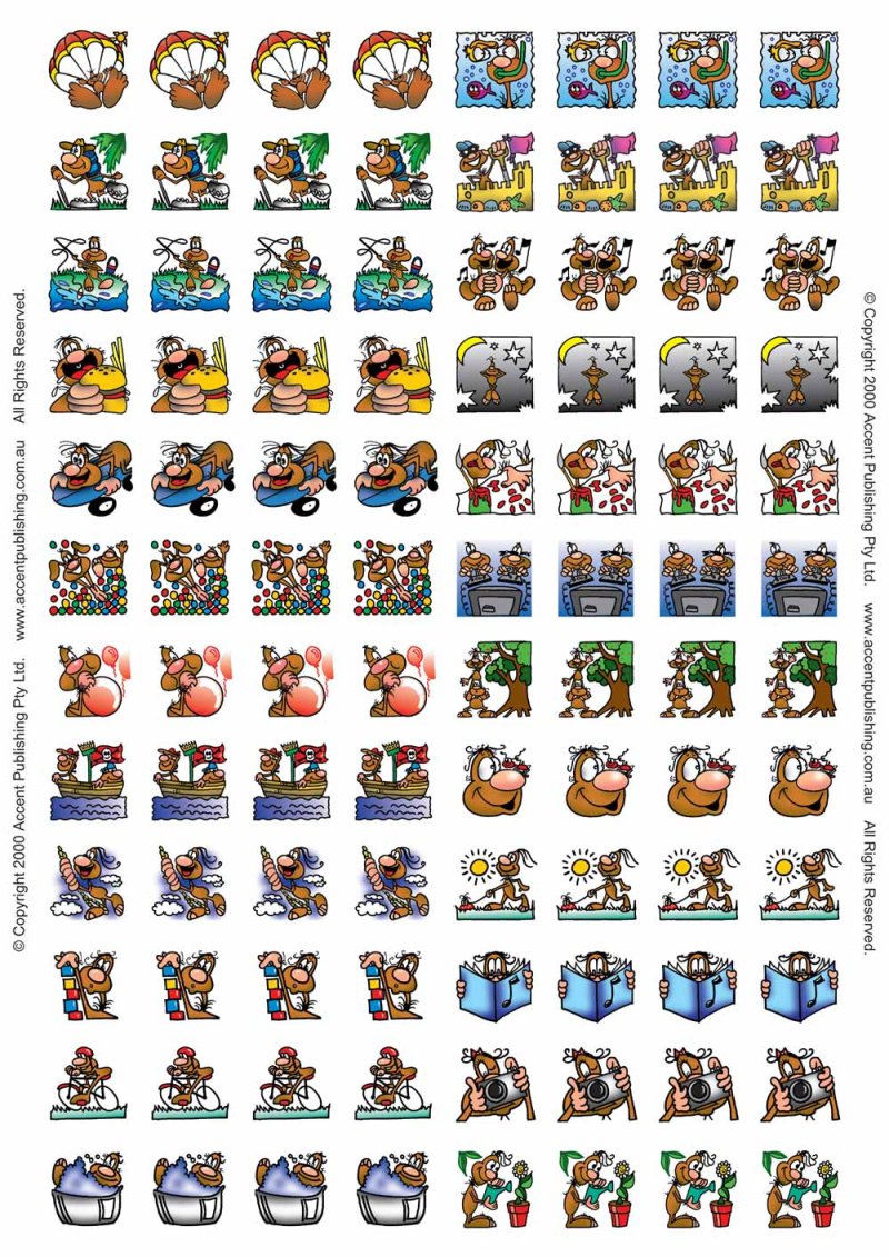 Junior Character Stickers 192 Stickers