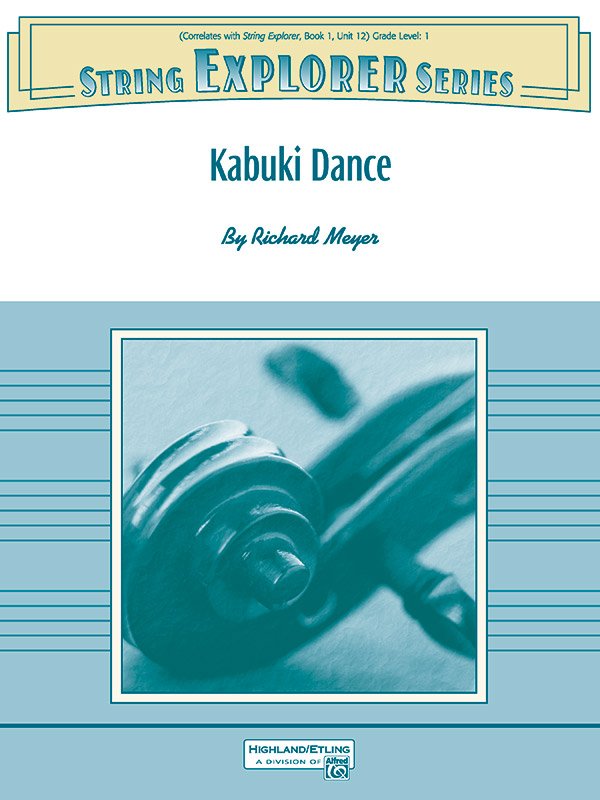 Kabuki Dance for String Orchestra So1 Score
