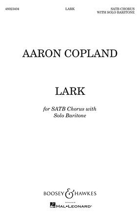 Lark SATB A Cappella & Baritone Solo
