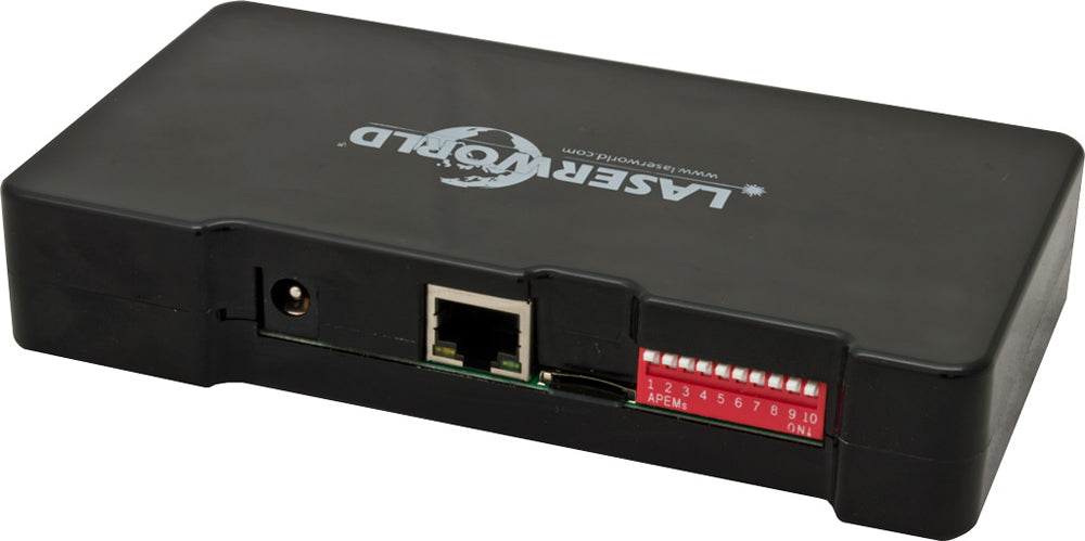 Laserworld ShowNET with Showeditor Laser Control Software