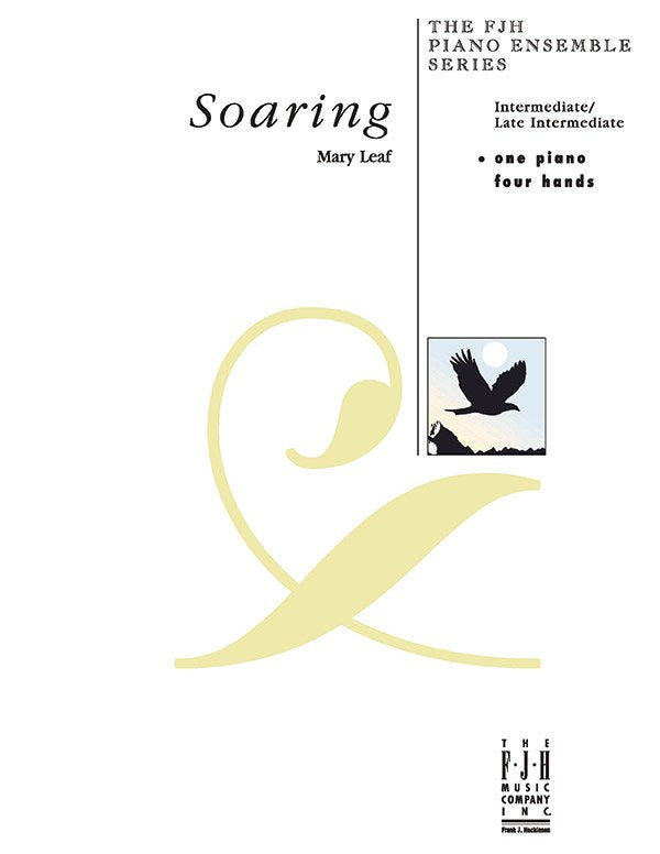 Leaf - Soaring Intermediate/Late Intermediate Piano Duet