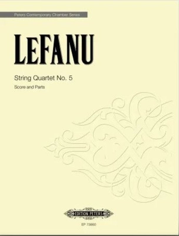 Lefanu - String Quartet No 5 Sc/Pts (Pod)