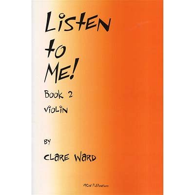 Listen to Me! Book 2 Violin Bk/Cd