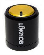 Loknob Universal black and gold 3/4