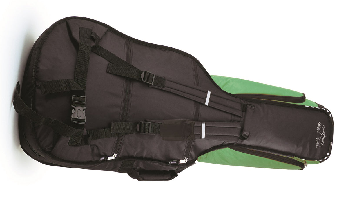 Madarozzo 12mm Padded 4/4 Cello Bag - Black/Apple