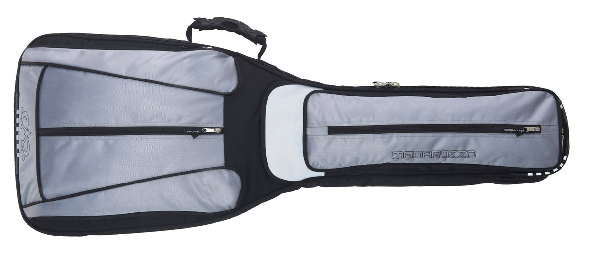 Madarozzo 40mm Energetic Range Padded Bass Guitar Bag - Sliver Metallic