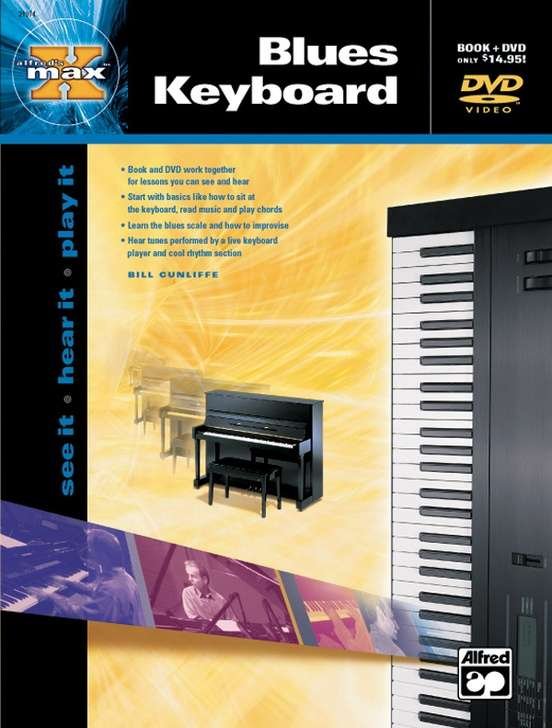 Max Blues Keyboard Method Bk/Dvd
