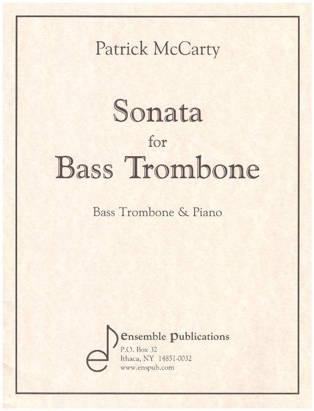 Mccartney - Sonata for Bass Trombone