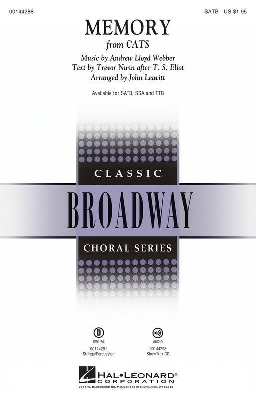 Memory Showtrax CD