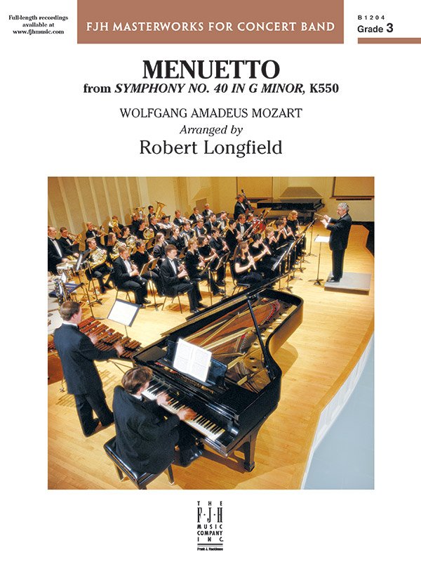 Menuetto Cb3 Sc/Pts Arr Longfield