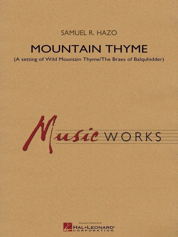 Mountain Thyme Mw4 Sc/Pts