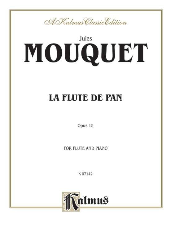 Mouquet - Sonata Op 15 La Flute De Pan Flute/Piano