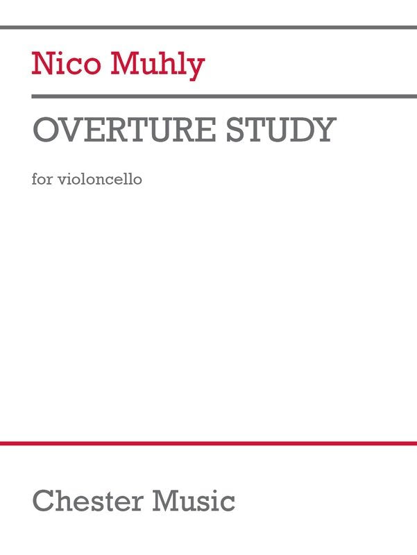 Muhly - Overture Study for Cello Solo