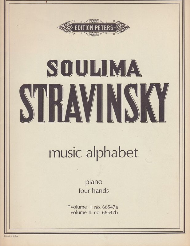 Music Alphabet Book 1 Letters A-L Pd